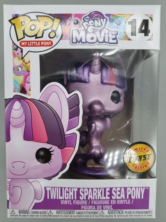 #14 Twilight Sparkle Sea Pony Metallic Chase My Little Pony