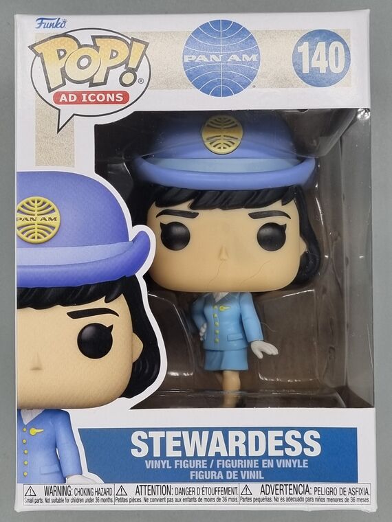 #140 Stewardess - Ad Icons - Pan Am