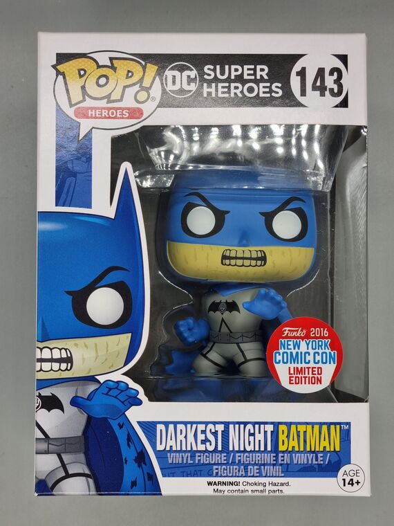 #143 Darkest Night Batman - DC Super Heroes - BOX DAMAGE