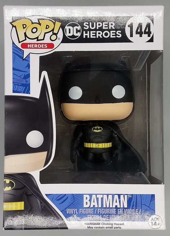 #144 Batman (Classic Black) - DC Super Heroes - BOX DAMAGE