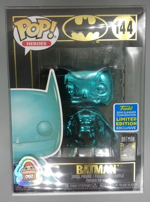 #144 Batman (Teal) - Chrome - DC - 2019 Con