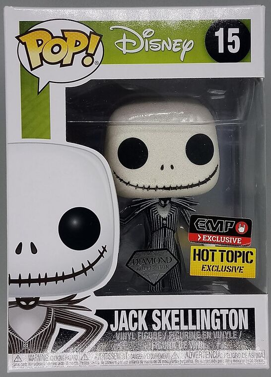 #15 Jack Skellington - Diamond Nightmare Before Christmas