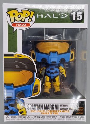 #15 Spartan Mark VII (with VK78 Rifle in Funko Deco) Halo