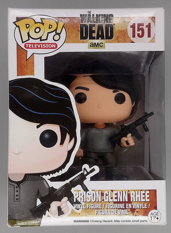 #151 Prison Glenn Rhee - The Walking Dead - BOX DAMAGE