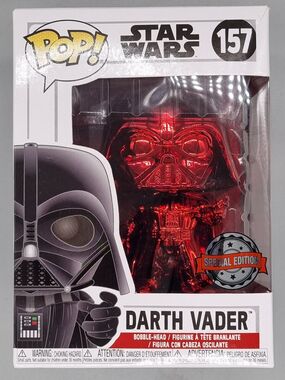 #157 Darth Vader (Force Choke, Red) - Chrome - Star Wars