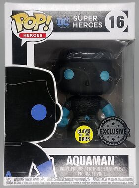#16 Aquaman (Silhouette) - Glow - DC Super Heroes