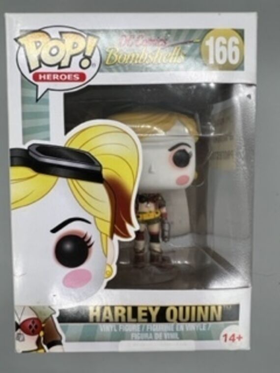 #166 Harley Quinn - DC Bombshells - BOX DAMAGE