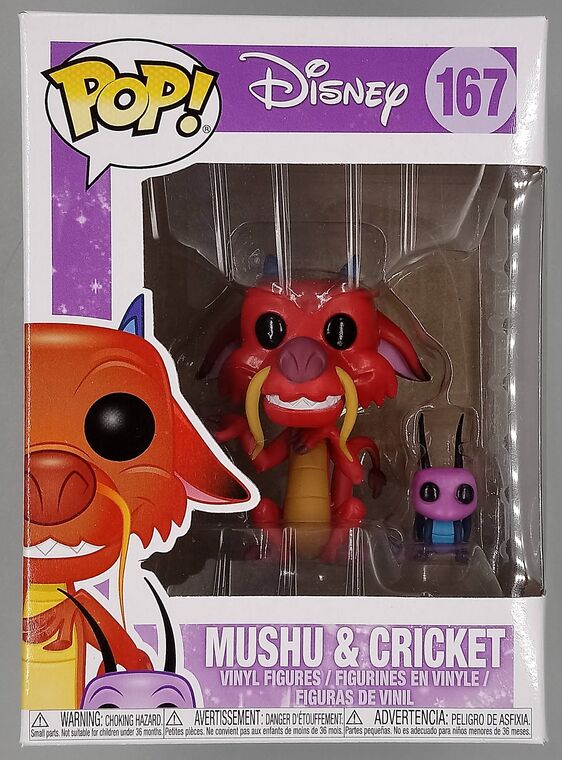 #167 Mushu & Cricket - Disney Mulan