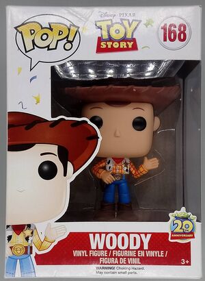 #168 Woody - Disney Toy Story - BOX DAMAGE