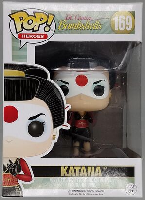 #169 Katana - DC Bombshells - BOX DAMAGE
