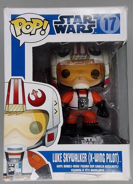 #17 Luke Skywalker (X-Wing Pilot) - Star Wars - BOX DAMAGE