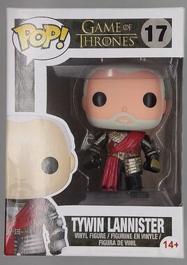 #17 Tywin Lannister (Gold Armor) Game of Thrones BOX DAMAGE