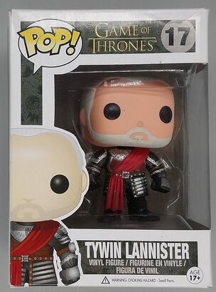#17 Tywin Lannister (Silver) - Game of Thrones - DAMAGED
