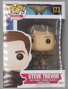 #173 Steve Trevor - DC Wonder Woman - BOX DAMAGE