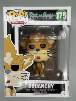 #175 Squanchy - Rick and Morty - BOX DAMAGE