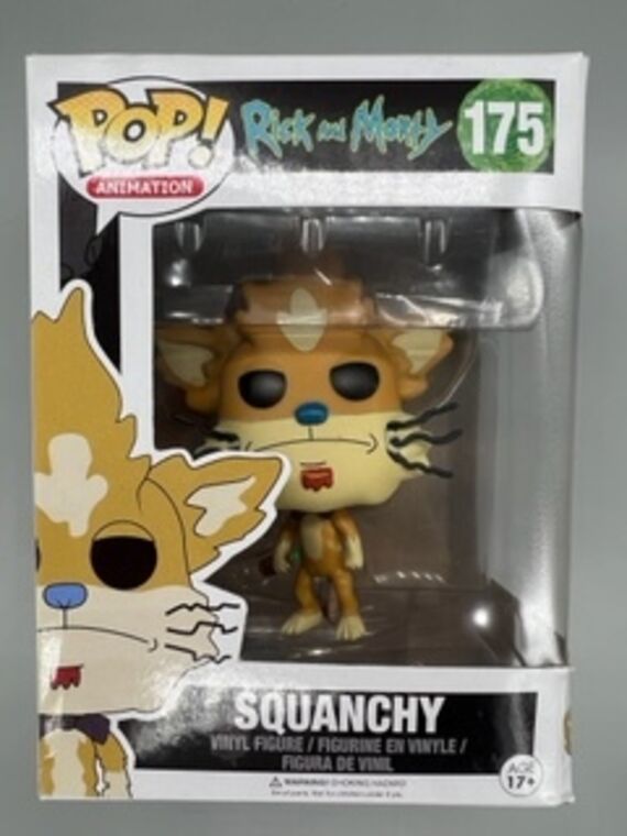 #175 Squanchy - Rick and Morty - BOX DAMAGE