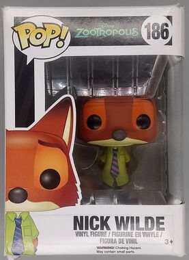 #186 Nick Wilde - Disney Zootopia - BOX DAMAGE