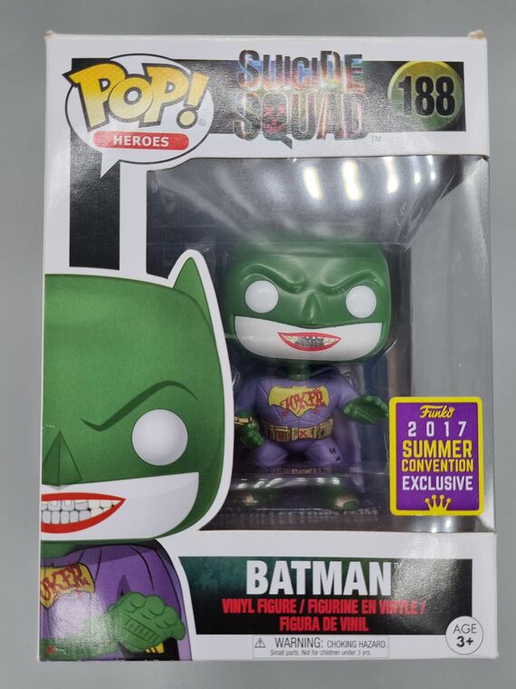 #188 Batman (Joker) - DC Suicide Squad - 2017 Con Exc