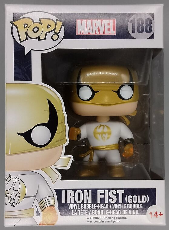 #188 Iron Fist (White & Gold) Marvel