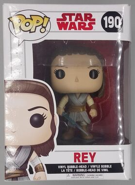 #190 Rey - Star Wars The Last Jedi - BOX DAMAGE