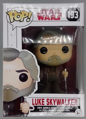 #193 Luke Skywalker Star Wars The Last Jedi - BOX DAMAGE
