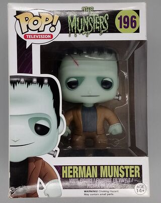 #196 Herman Munster - The Munsters - BOX DAMAGE