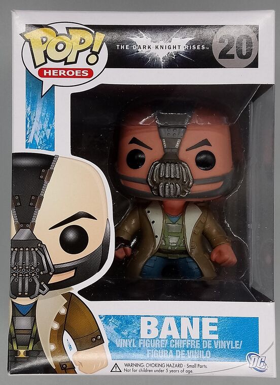 #20 Bane - DC Batman The Dark Knight Rises BOX DAMAGE
