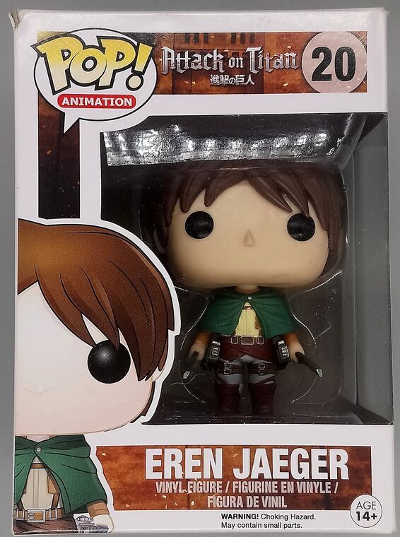 #20 Eren Jaeger - Attack on Titan - BOX DAMAGE