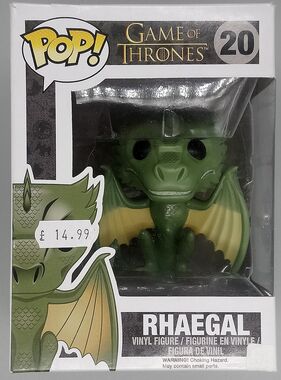 #20 Rhaegal - Game of Thrones - BOX DAMAGE