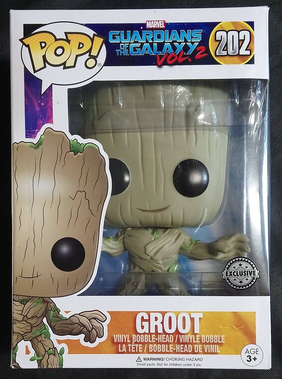 #202 Groot  10 Inch  Marvel Guardians of the Galaxy 2 DAMAGE