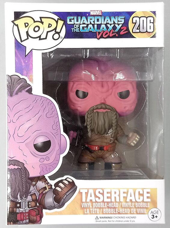 #206 Taserface - Marvel Guardians of the Galaxy BOX DAMAGE