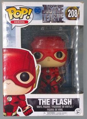 #208 The Flash - Pop Heroes - Justice League BOX DAMAGE