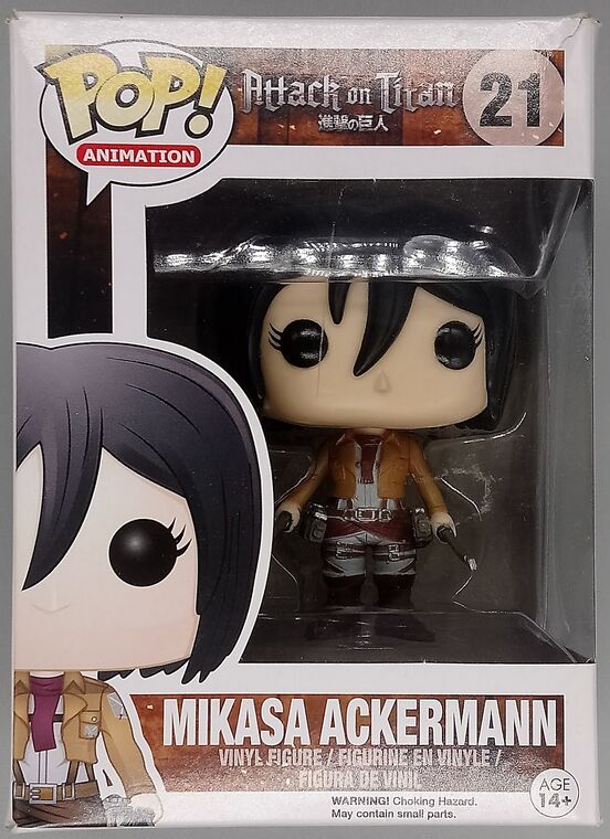 #21 Mikasa Ackermann - Attack on Titan - BOX DAMAGE