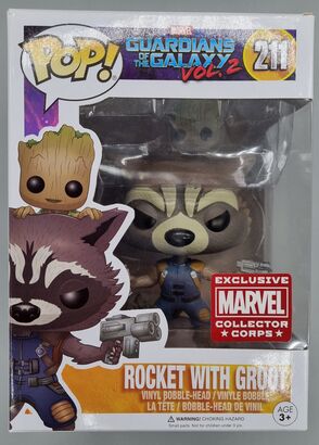#211 Rocket with Groot Marvel MCC Guardians of the Galaxy 2