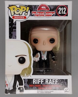 #212 Riff Raff - Rocky Horror Picture Show - BOX DAMAGE