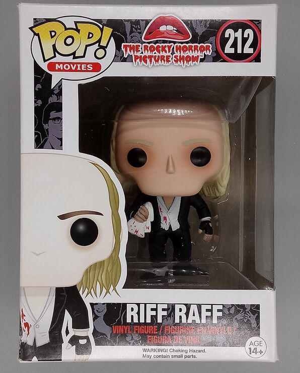 #212 Riff Raff - Rocky Horror Picture Show - BOX DAMAGE