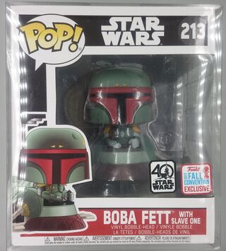 #213 Boba Fett (with Slave One) Deluxe - Star Wars 2017 Con
