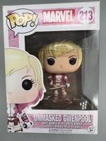 #213 Unmasked Gwenpool - Marvel - BOX DAMAGE