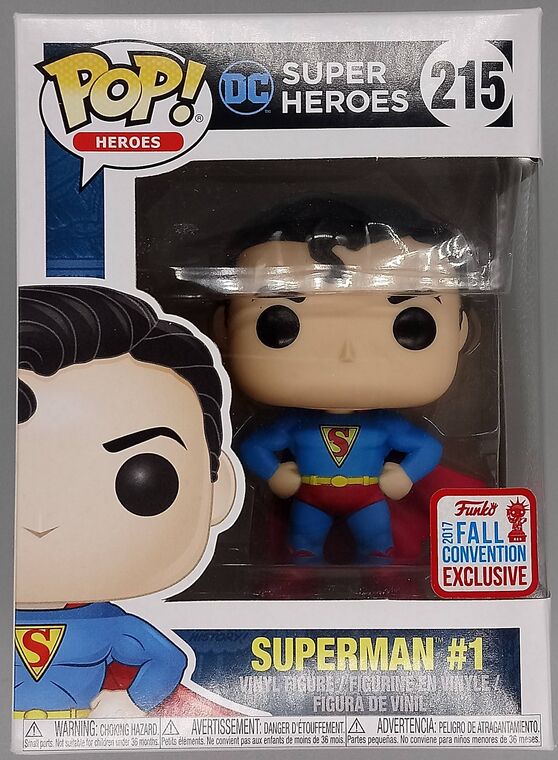 #215 Superman #1 - DC Super Heroes - 2017 Con BOX DAMAGE