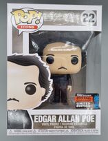 #22 Edgar Allan Poe (w/ Book) - Pop Icons - NYCC 2019 LE