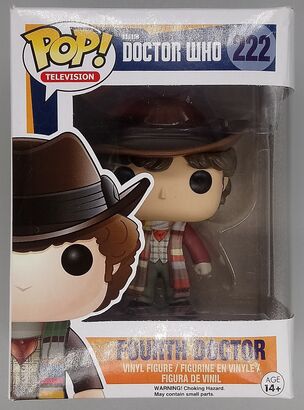 #222 Fourth Doctor - Doctor Who - BOX DAMAGE