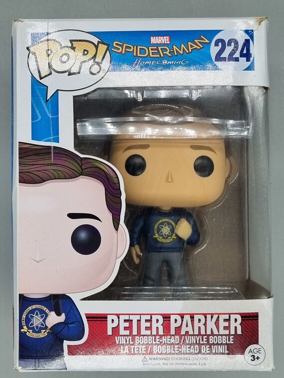 #224 Peter Parker - Marvel Spider-Man Homecoming BOX DAMAGE