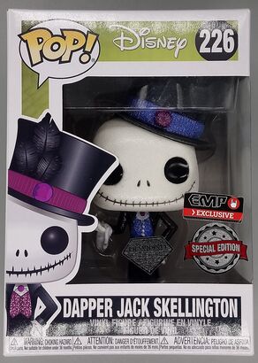 #226 Dapper Jack Skellington - Diamond - Disney TNBC