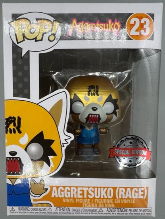 #23 Aggretsuko (Rage) - Metallic