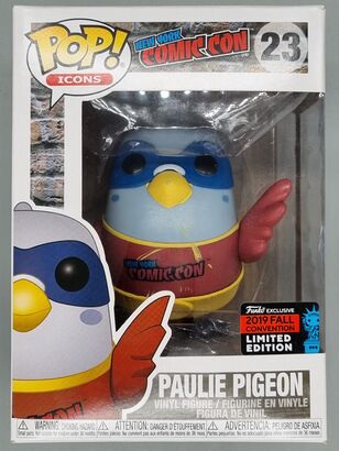 #23 Paulie Pigeon (Red) - New York Comic Con DAMAGE