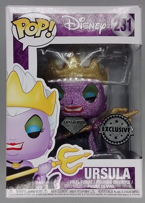 #231 Ursula - Diamond Disney The Little Mermaid - BOX DAMAGE