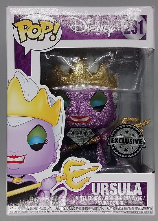 #231 Ursula - Diamond Disney The Little Mermaid - BOX DAMAGE