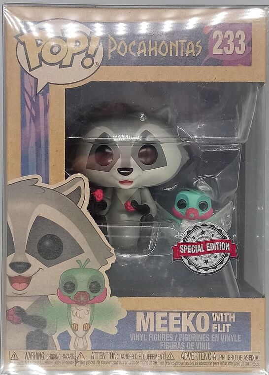 #233 Meeko (with Flit) - Disney Pocahontas
