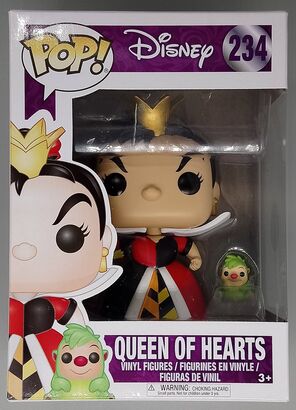 #234 Queen of Hearts (Hedgehog) Disney Alice in Wonderland