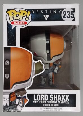 #235 Lord Shaxx - Destiny - BOX DAMAGE